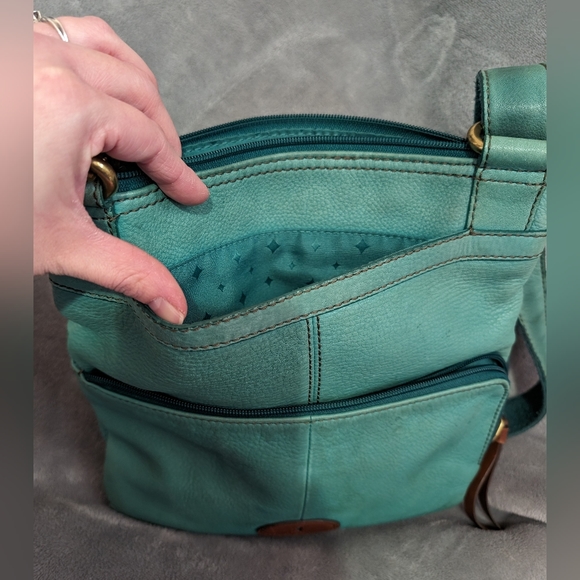 FOSSIL Morgan Crossbody bag, teal - Picture 5 of 16